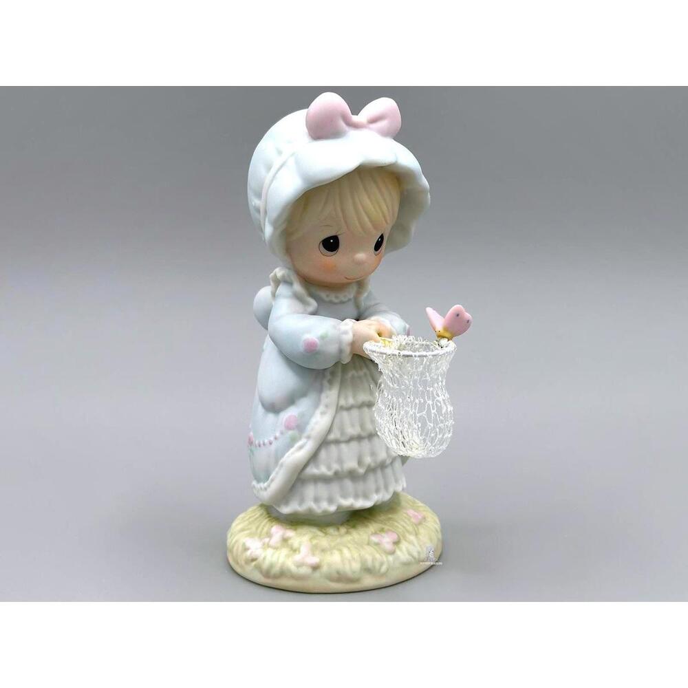 Precious Moments Girl with Butterfly Net